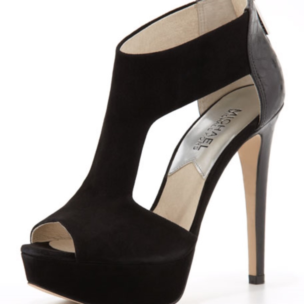 Michael Kors 'Leighton' Suede Platform Sandal